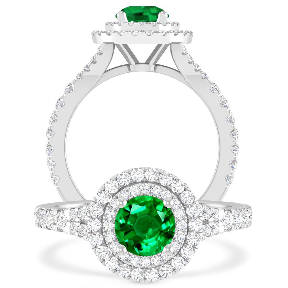 White Gold - Emerald