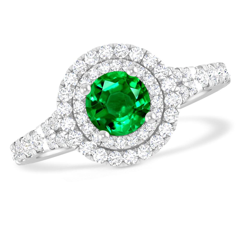 White Gold - Emerald