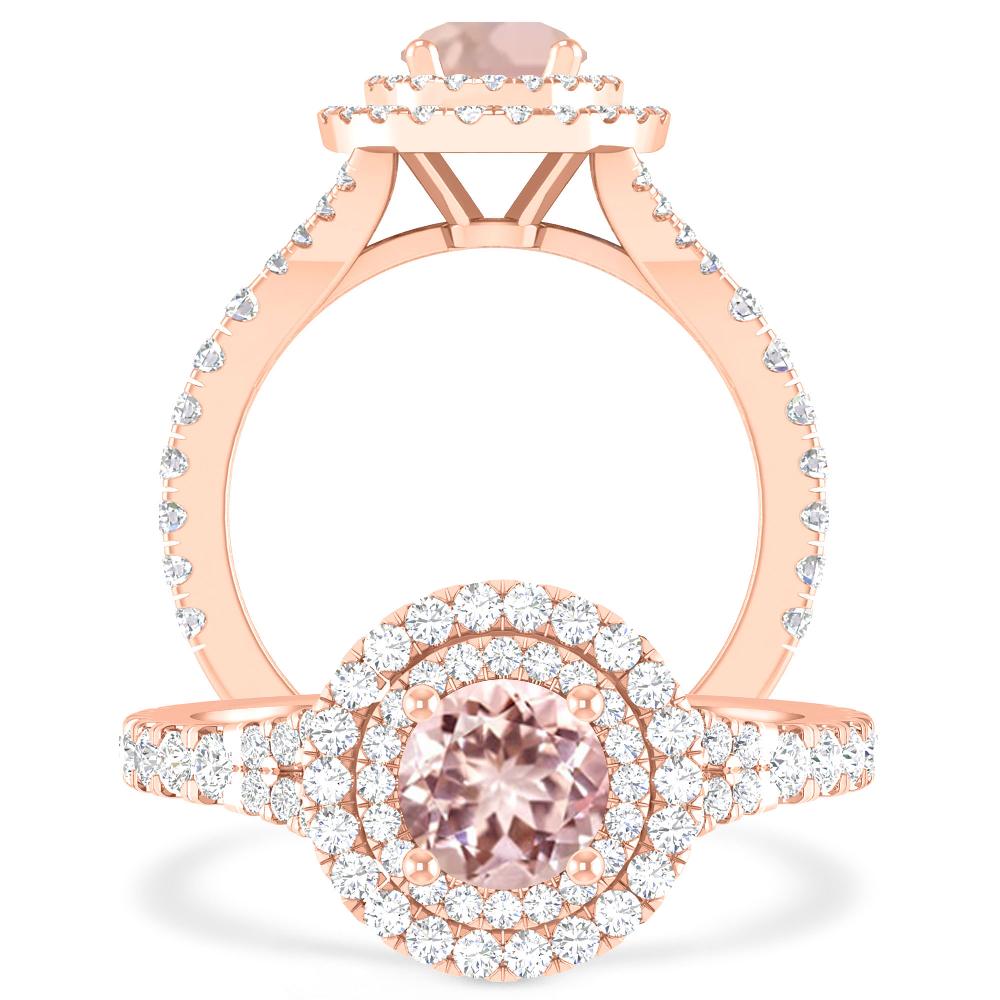 Rose Gold - Morganite