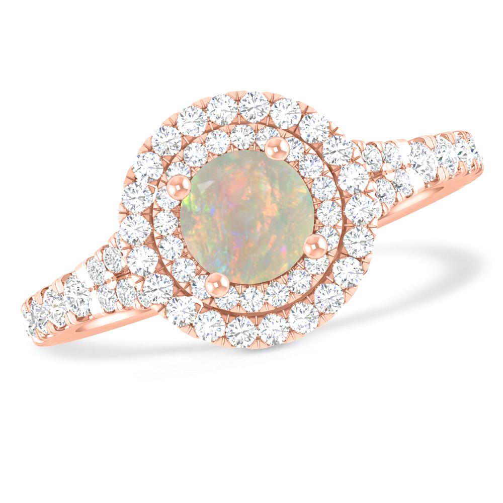 Rose Gold - Opal