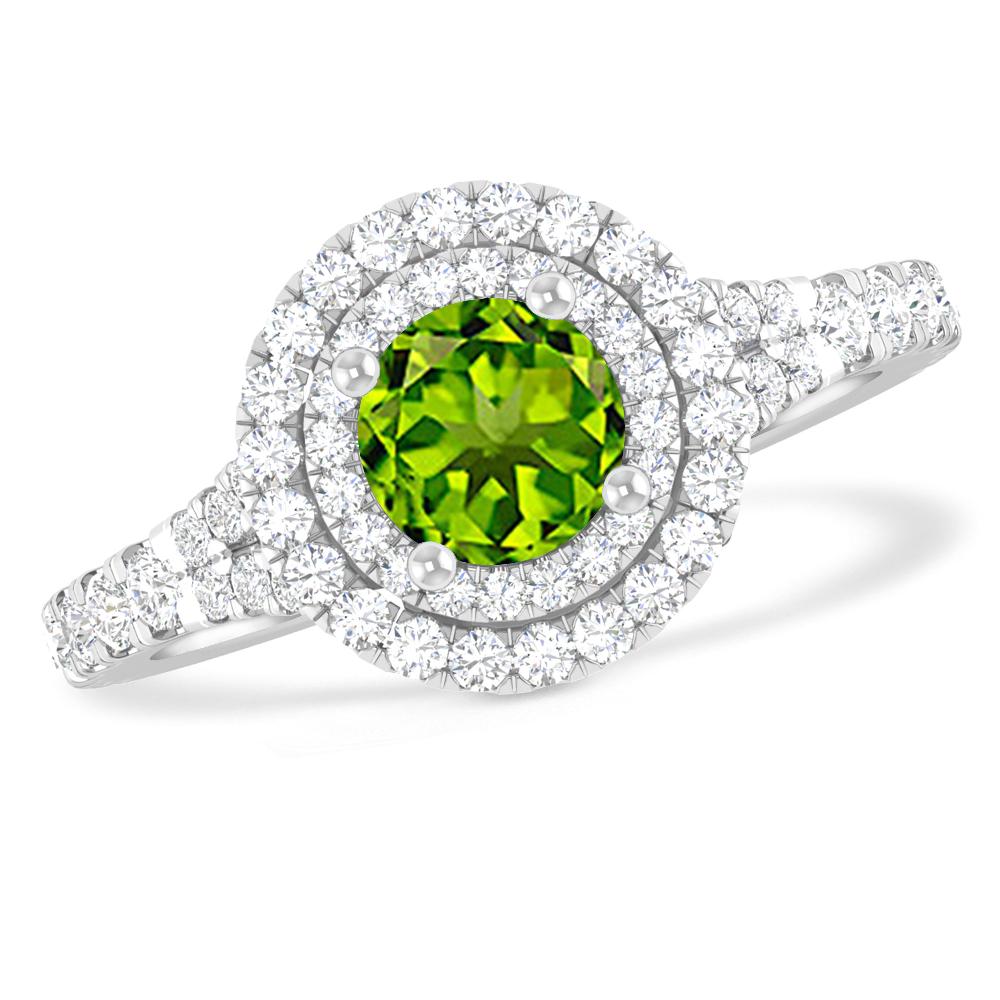 White Gold - Peridot