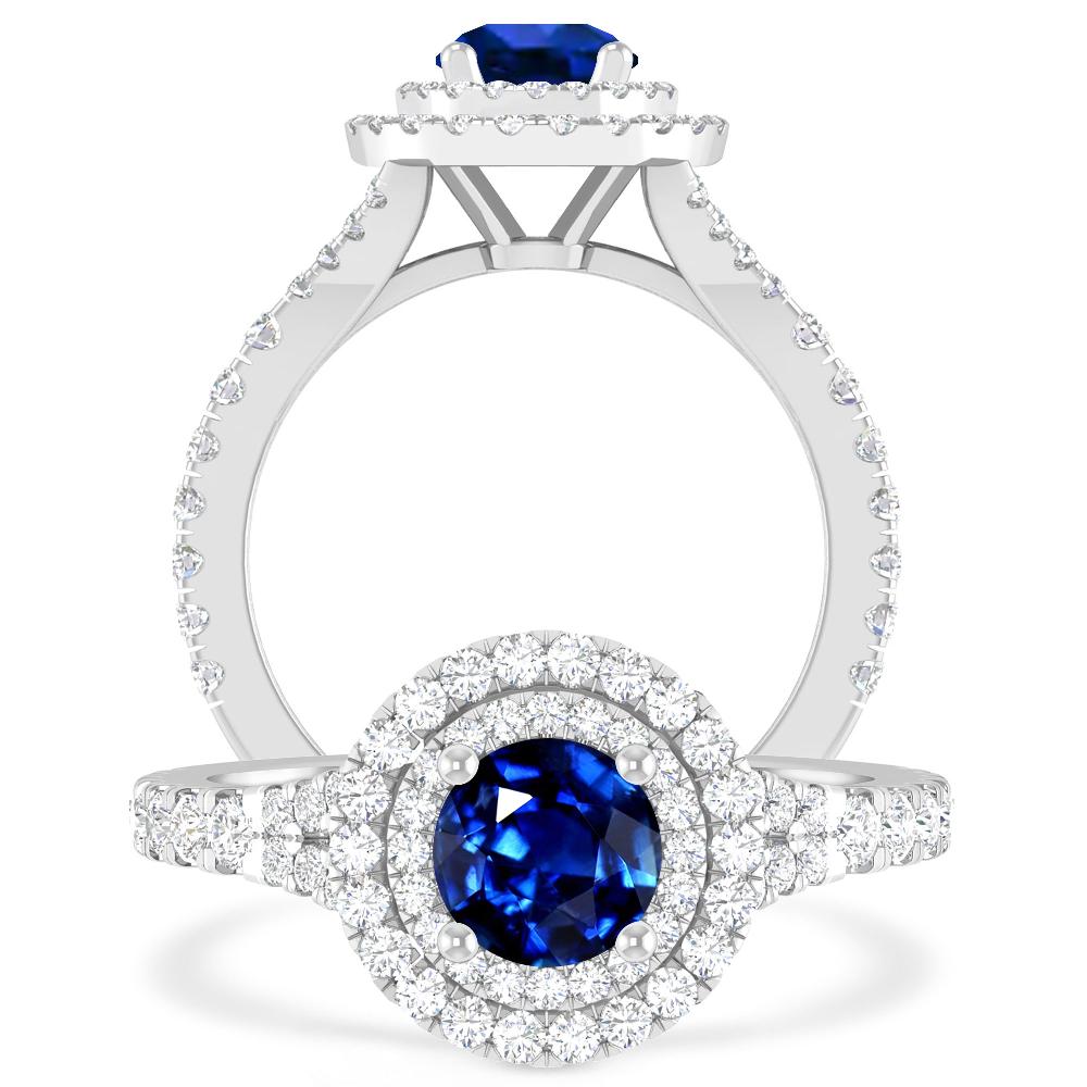 White Gold - Sapphire