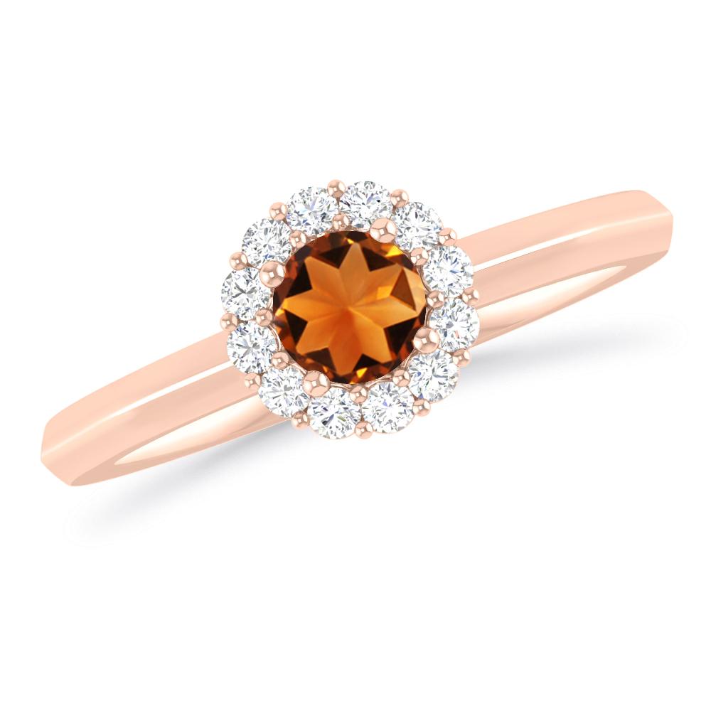 Rose Gold - Citrine