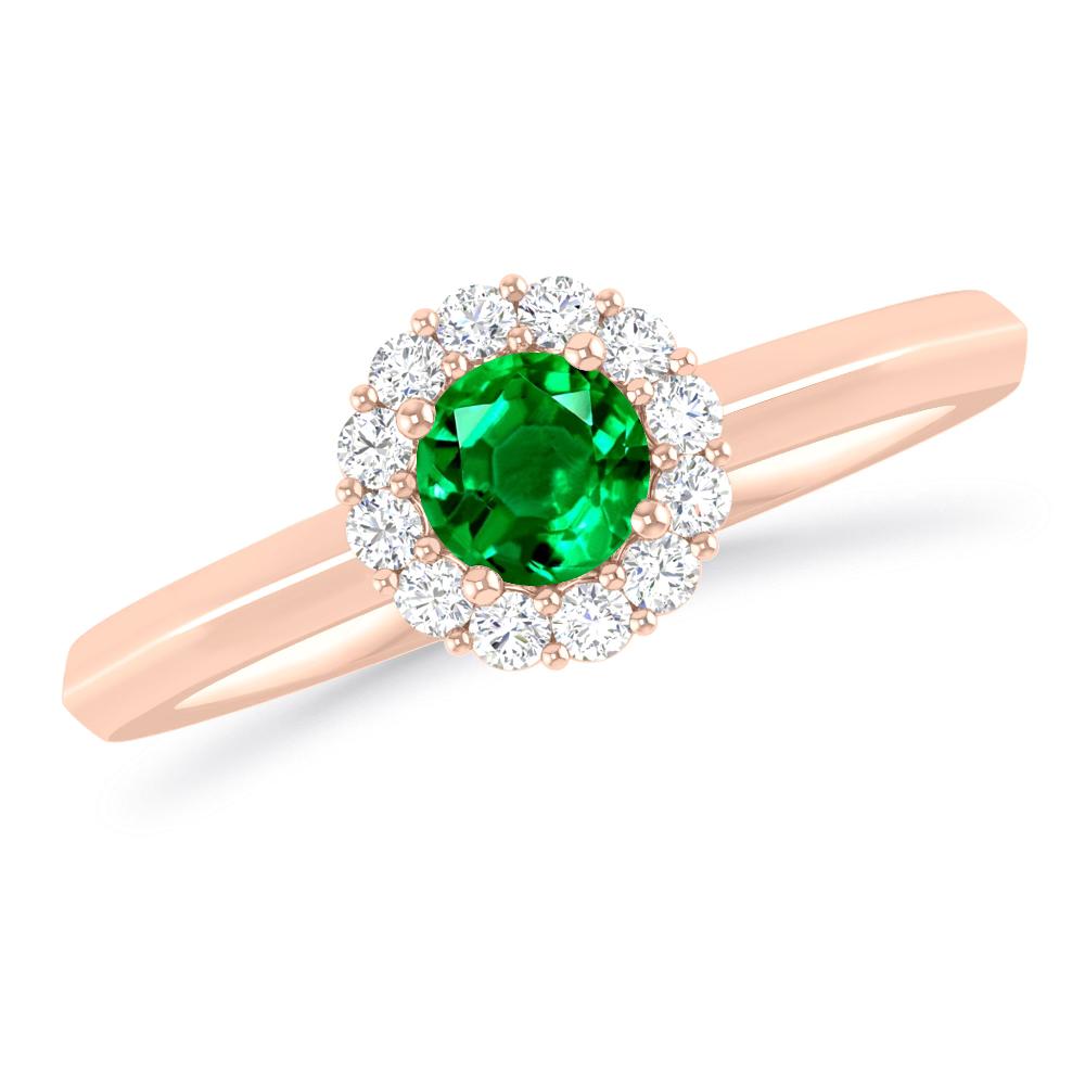 Rose Gold - Emerald