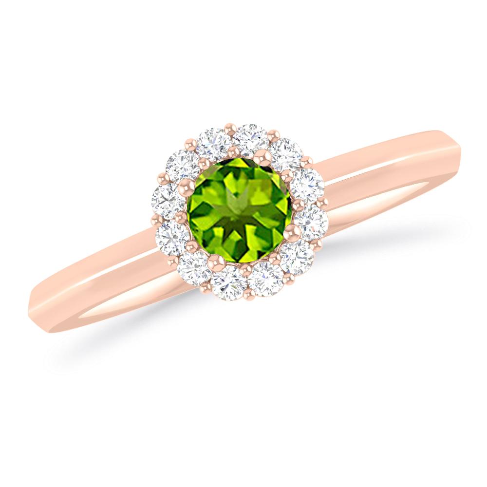 Rose Gold - Peridot