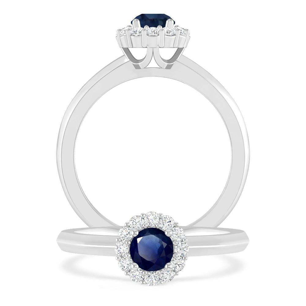 White Gold - Sapphire