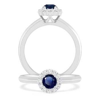 White Gold - Sapphire