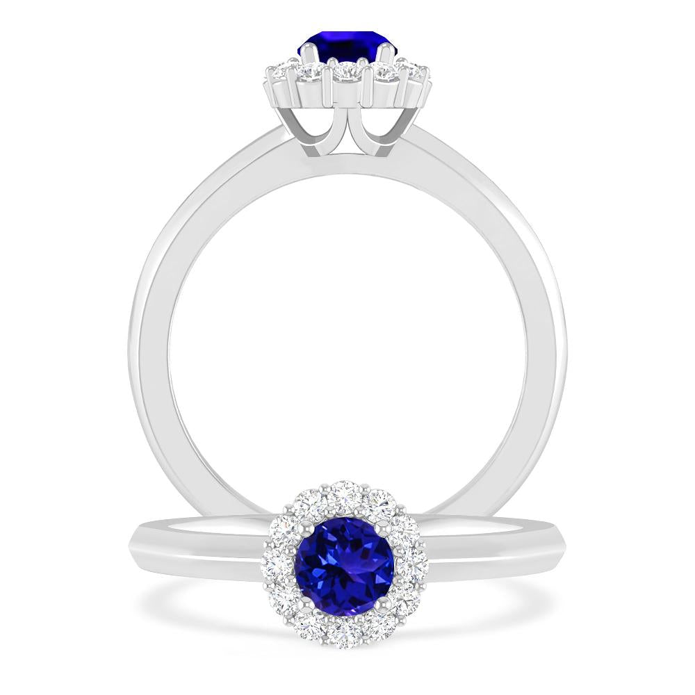 White Gold - Tanzanite