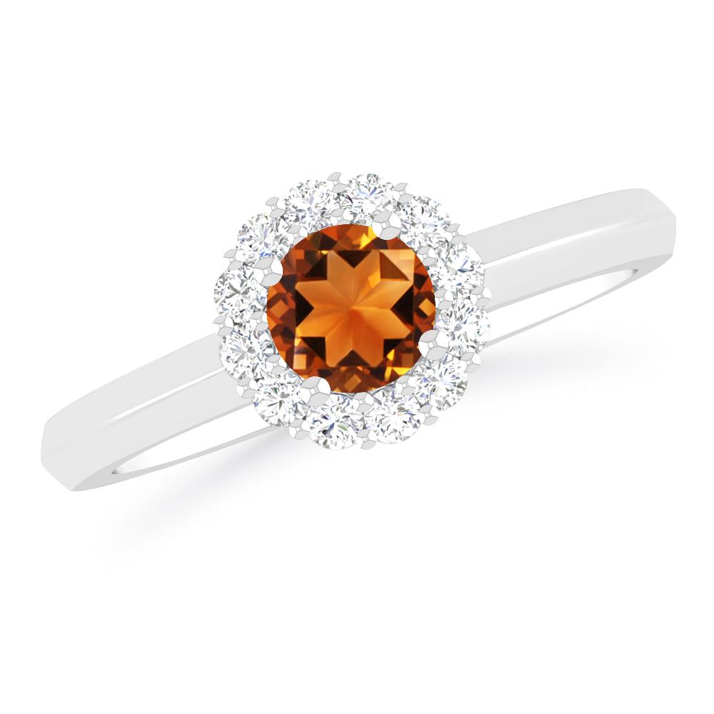 White Gold - Citrine