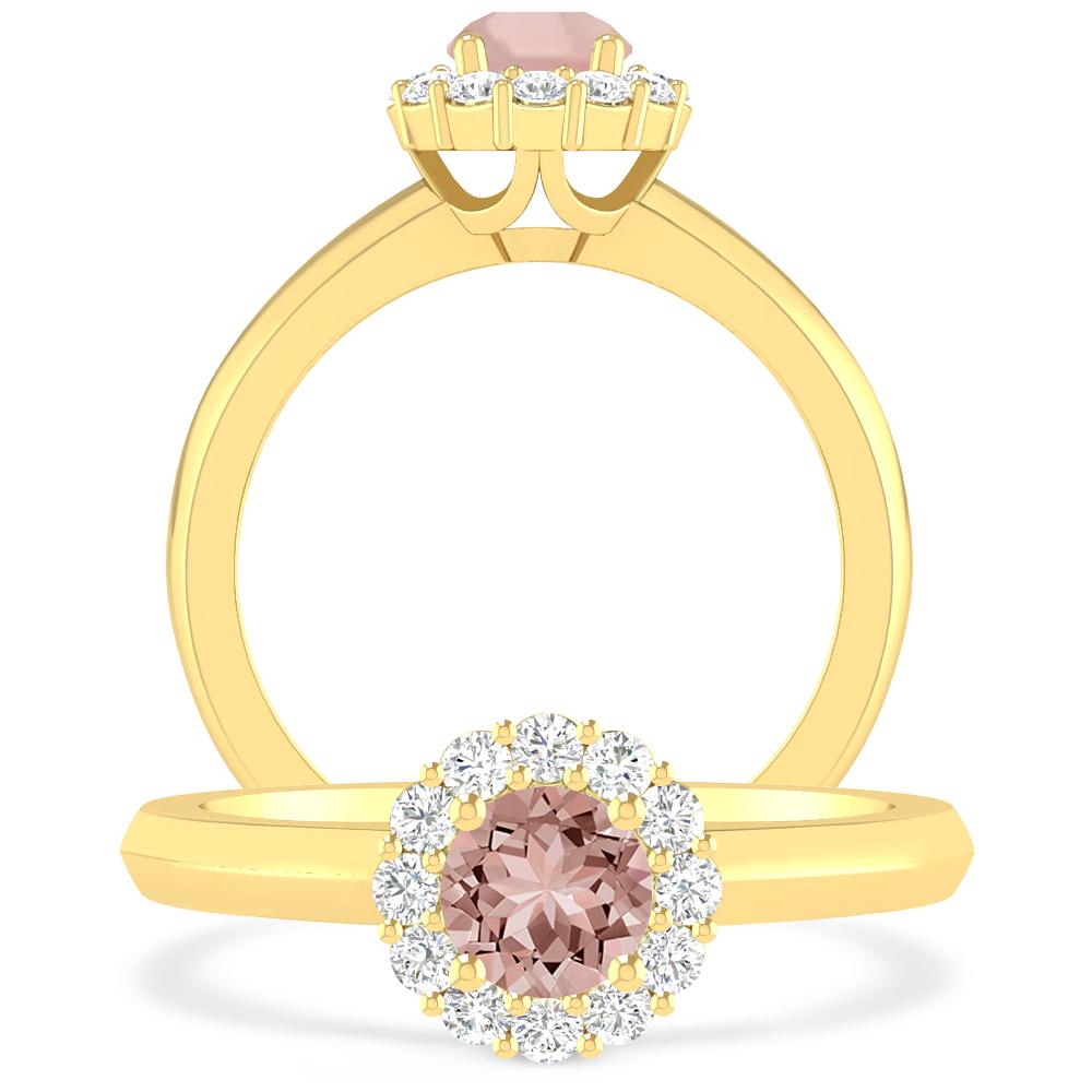 Yellow Gold - Morganite