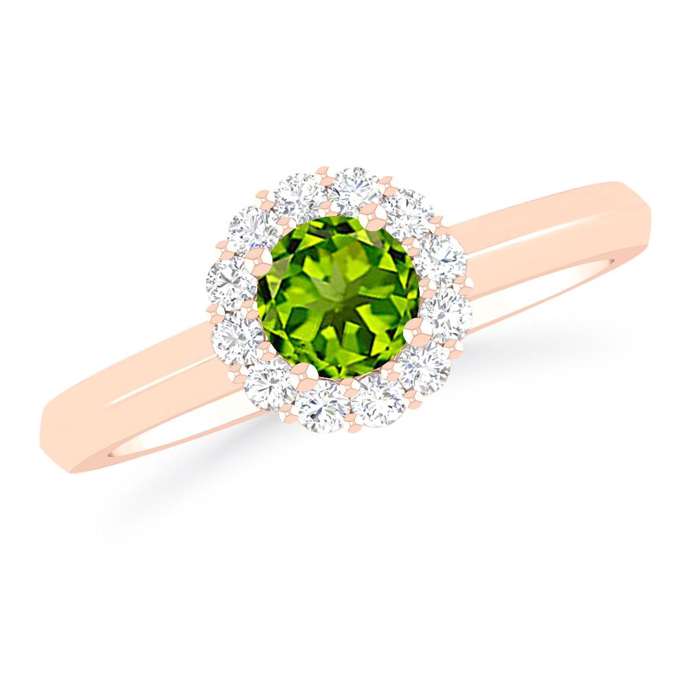 Rose Gold - Peridot