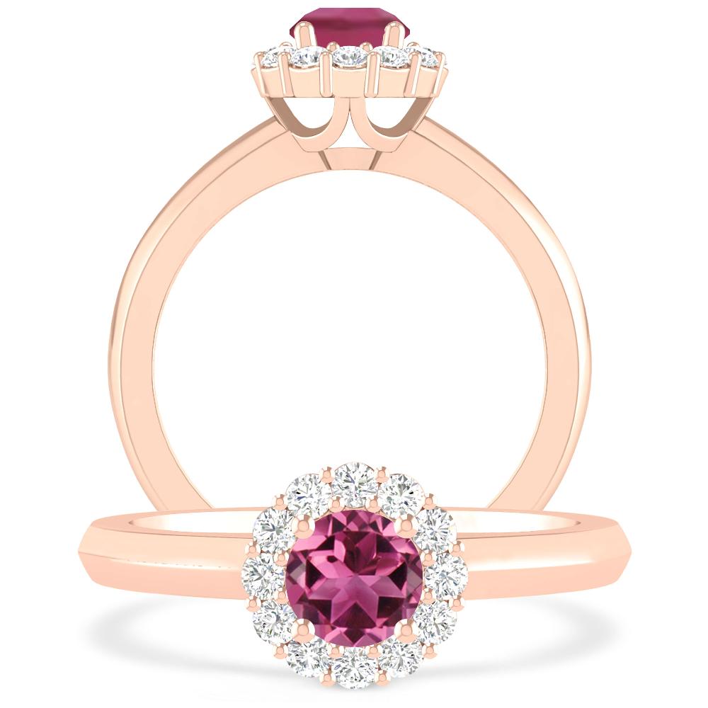 Rose Gold - Pink Tourmaline