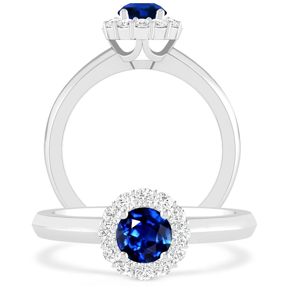 White Gold - Sapphire