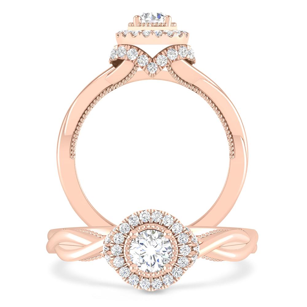 Rose Gold - Diamond