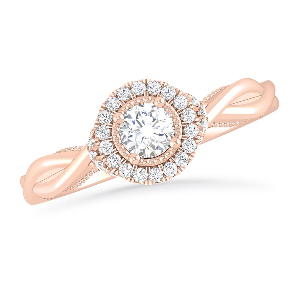 Rose Gold - Diamond