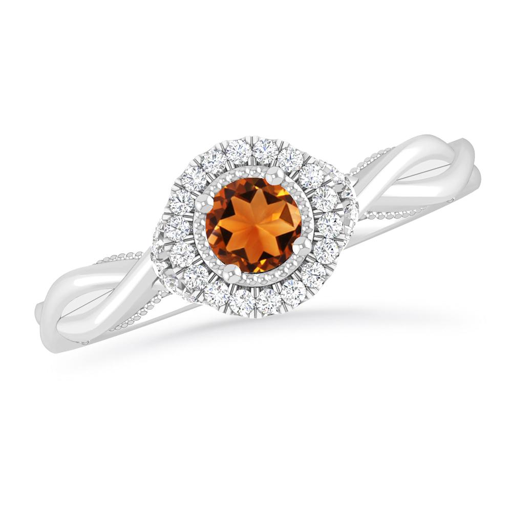 White Gold - Citrine