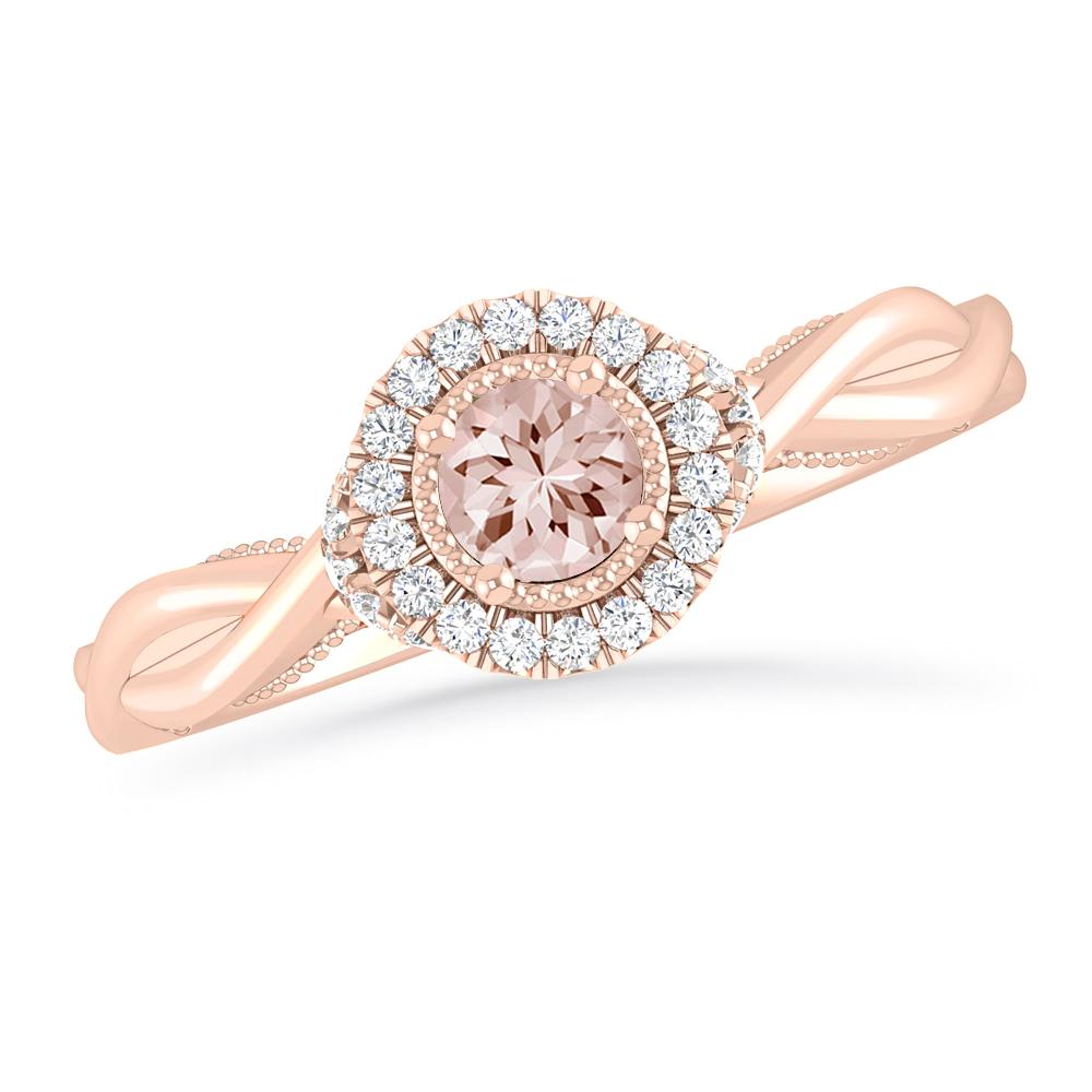 Rose Gold - Morganite