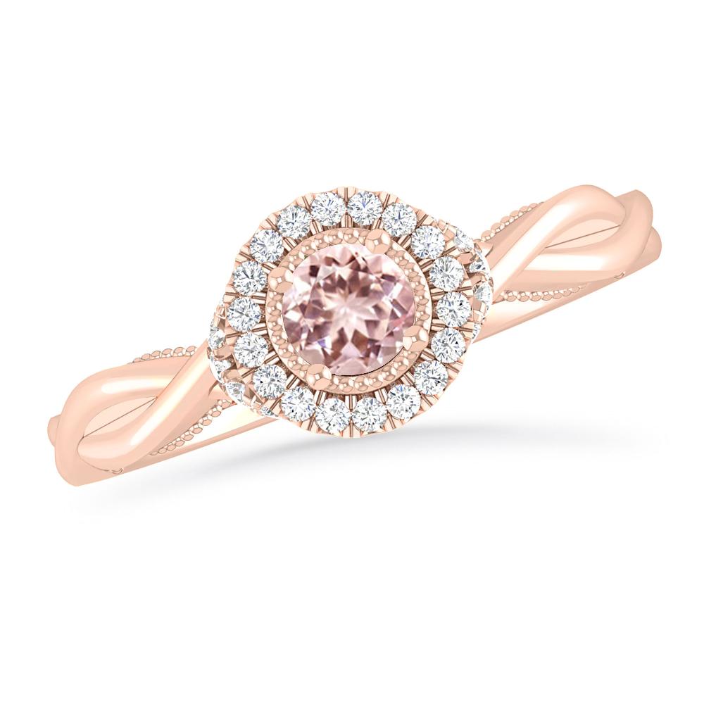 Rose Gold - Morganite