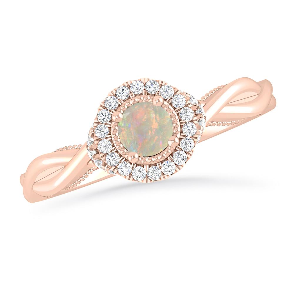 Rose Gold - Opal