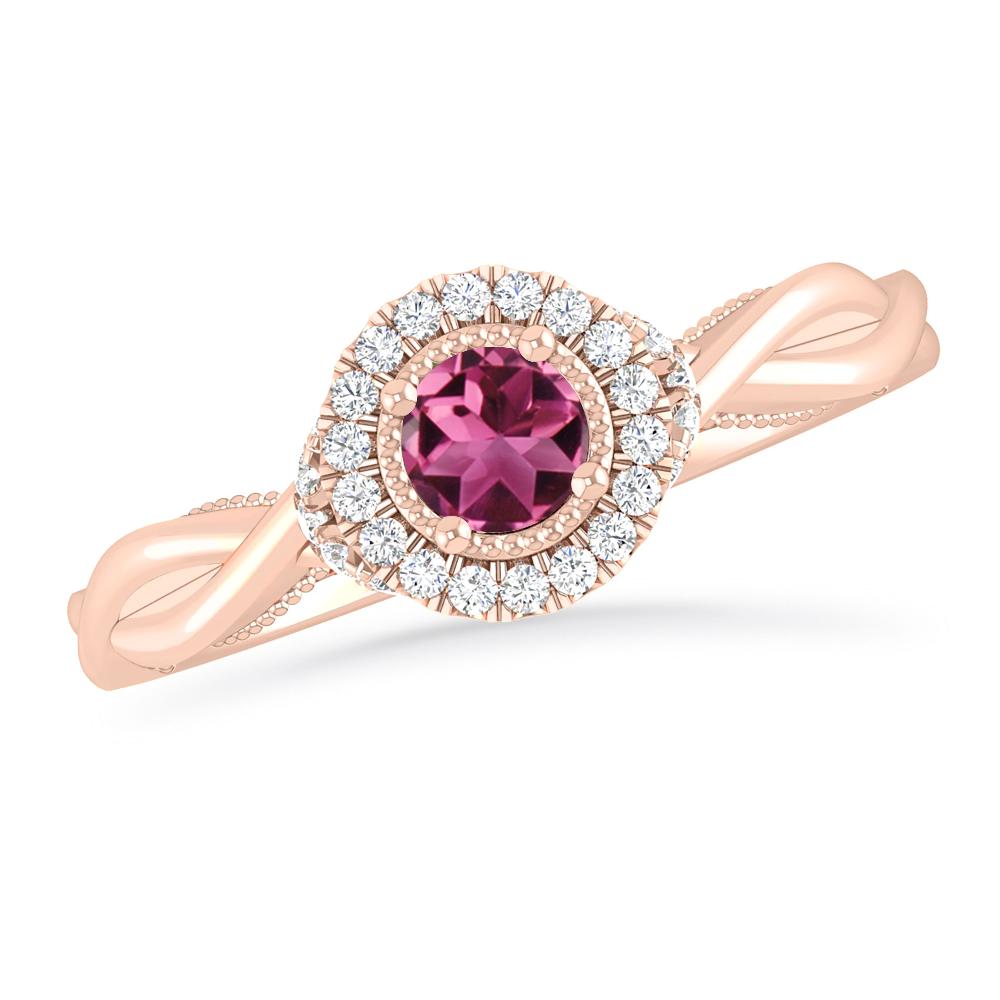 Rose Gold - Pink Tourmaline