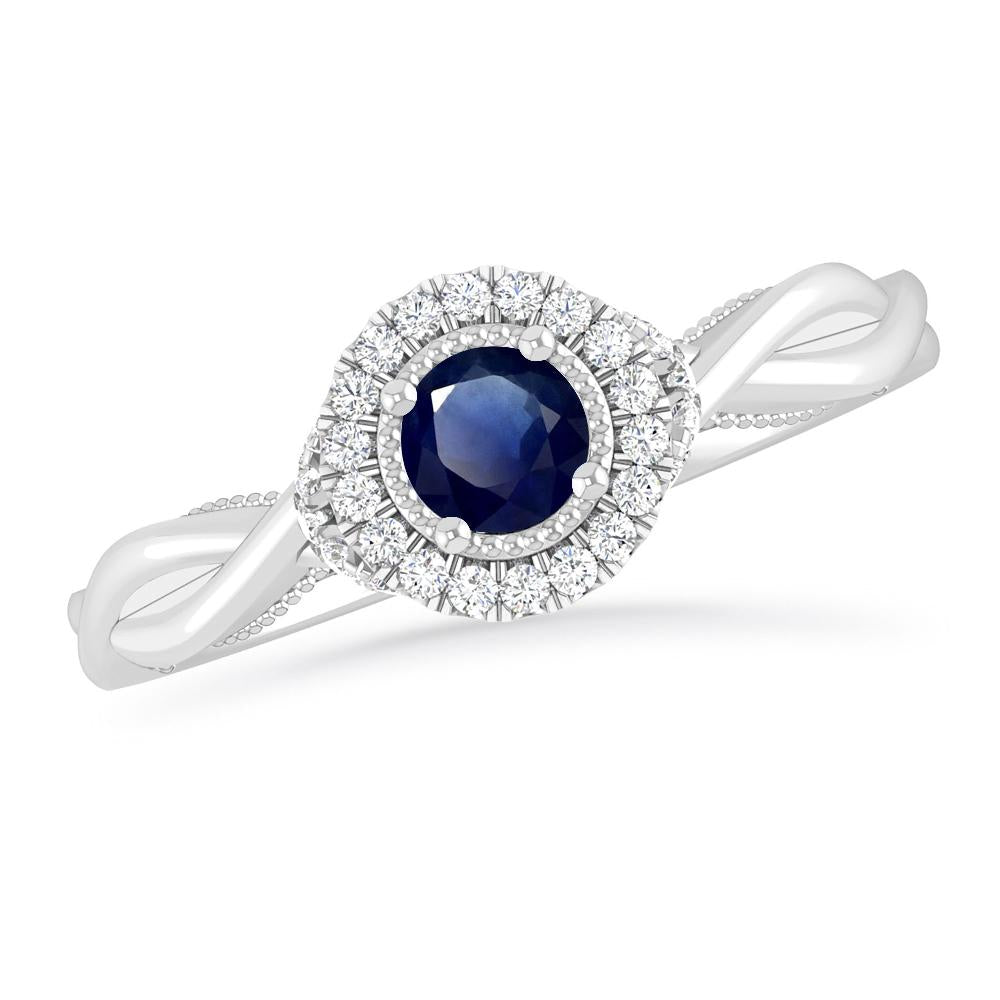 White Gold - Sapphire