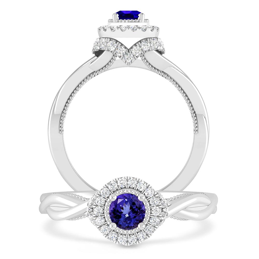 White Gold - Tanzanite