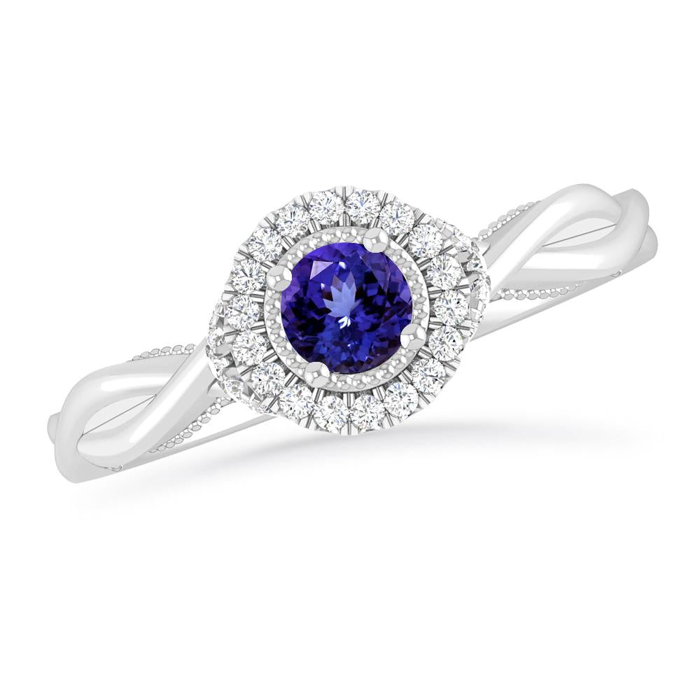 White Gold - Tanzanite