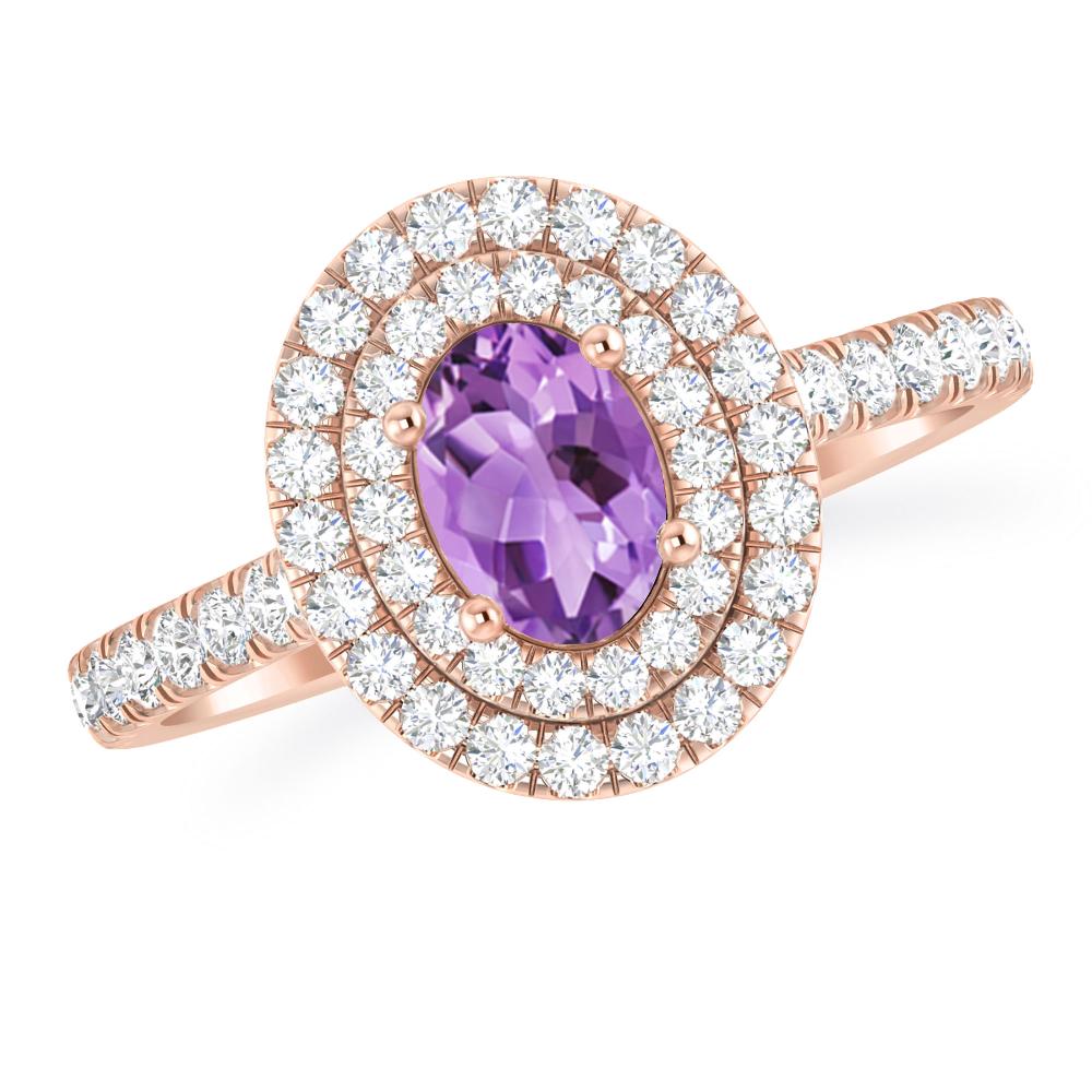 Rose Gold - Amethyst