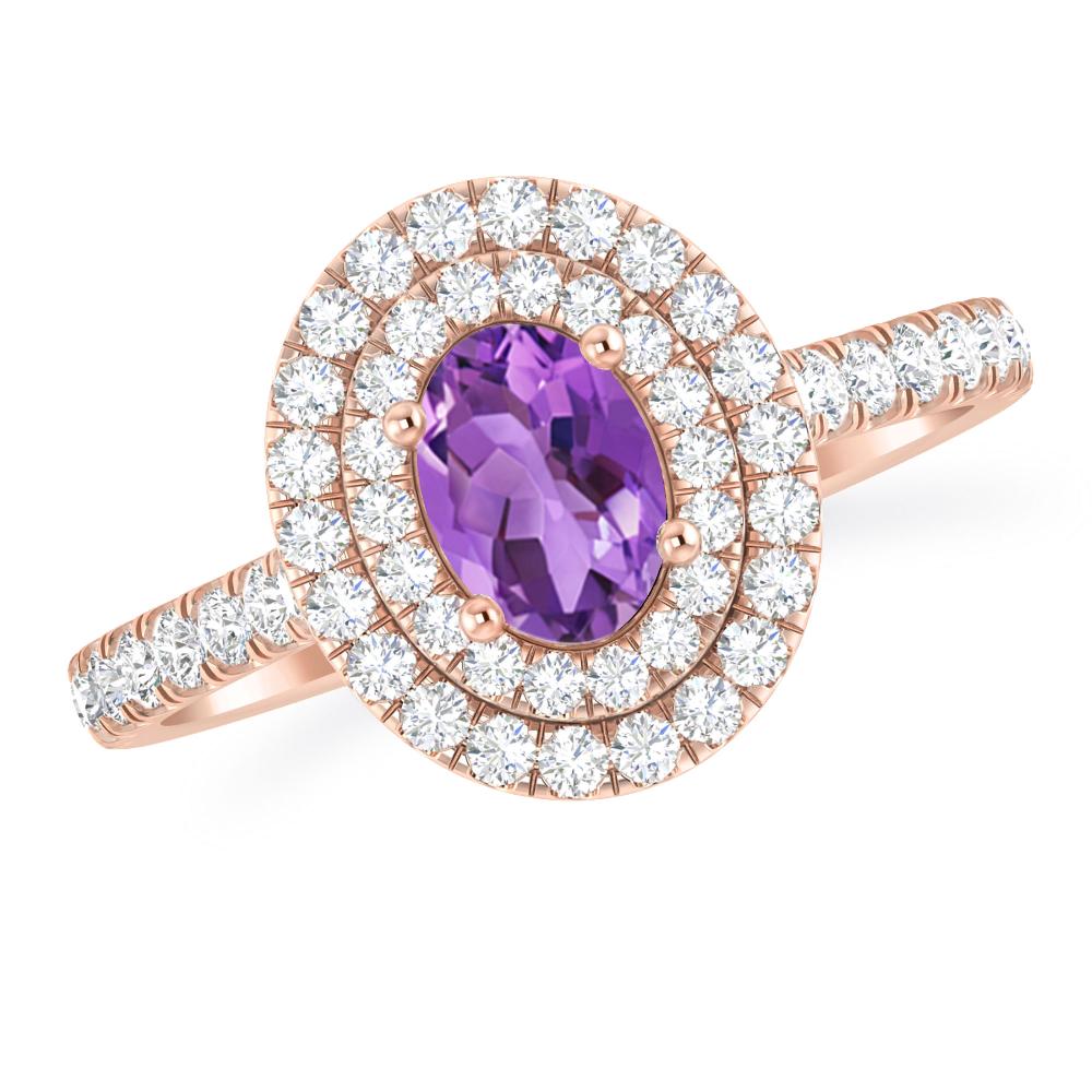 Rose Gold - Amethyst