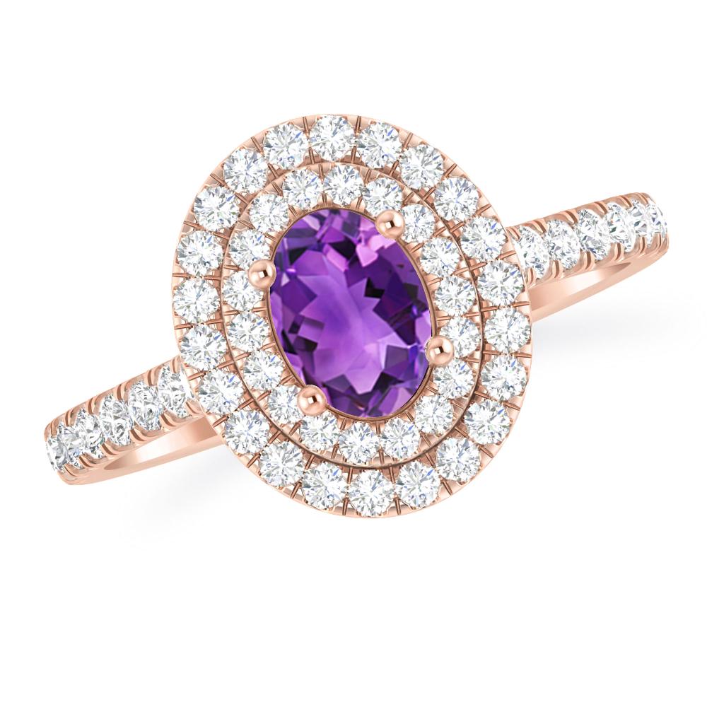 Rose Gold - Amethyst