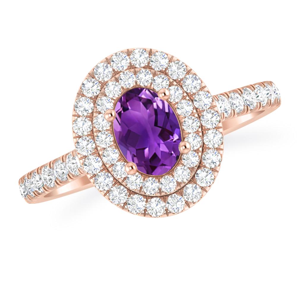 Rose Gold - Amethyst