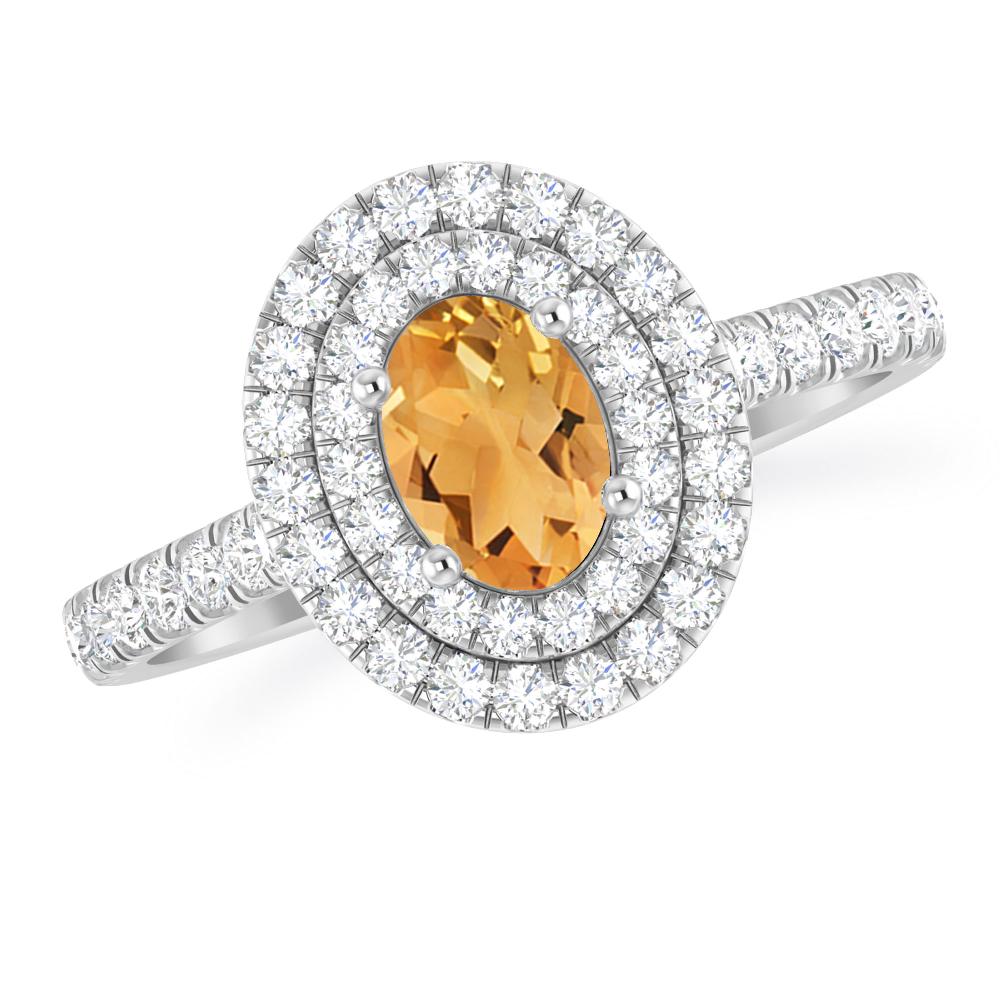 White Gold - Citrine