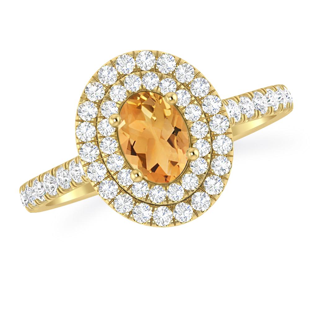 Yellow Gold - Citrine