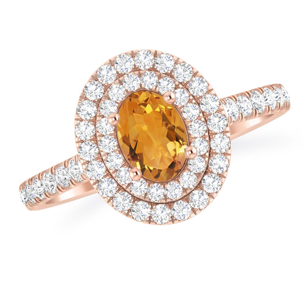 Rose Gold - Citrine