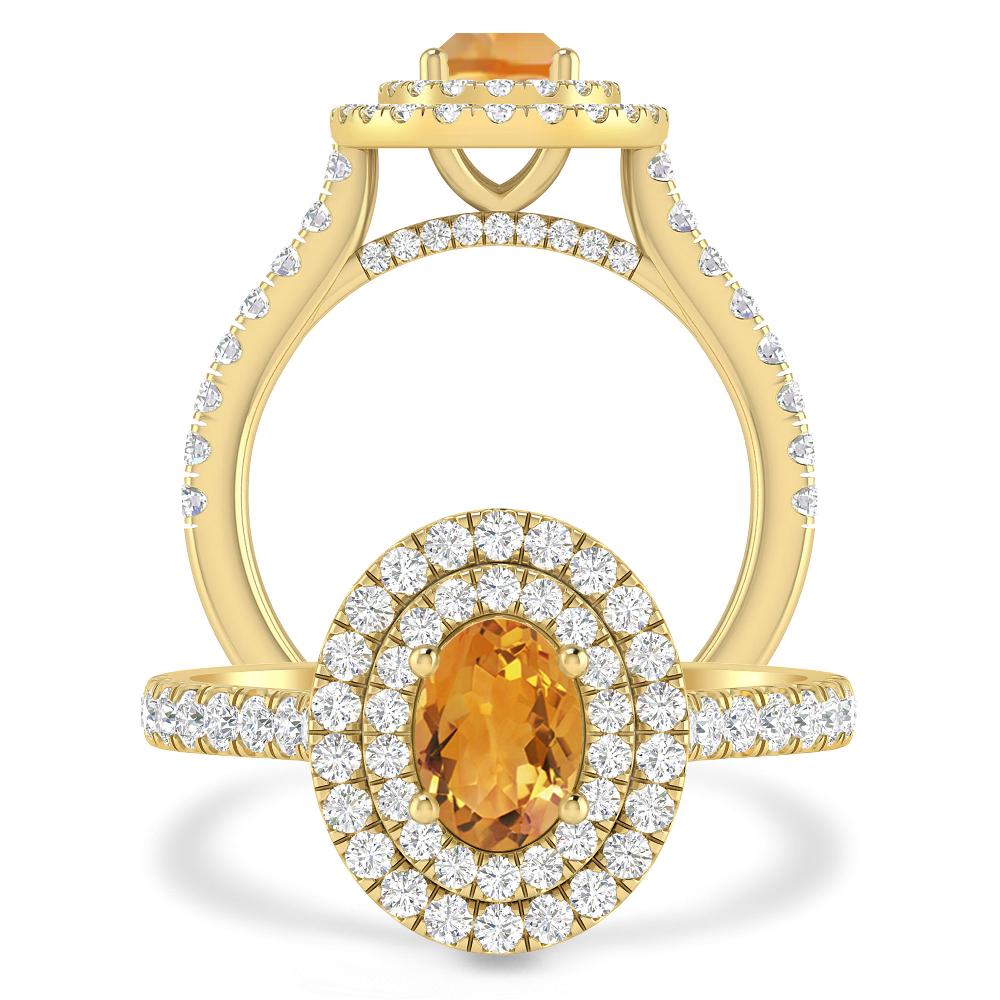 Yellow Gold - Citrine