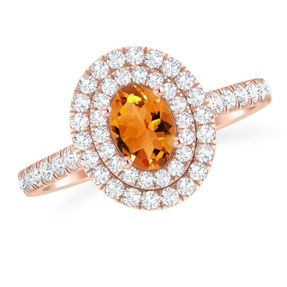 Rose Gold - Citrine