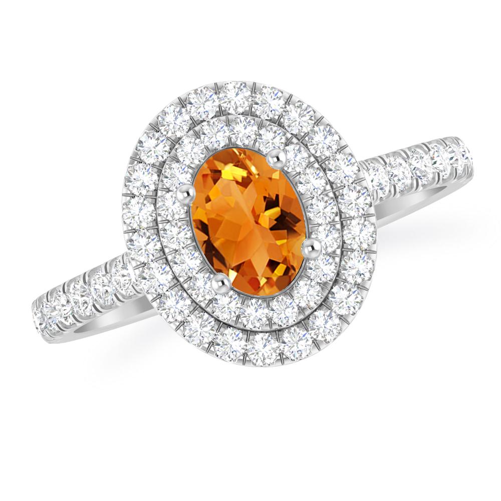 White Gold - Citrine