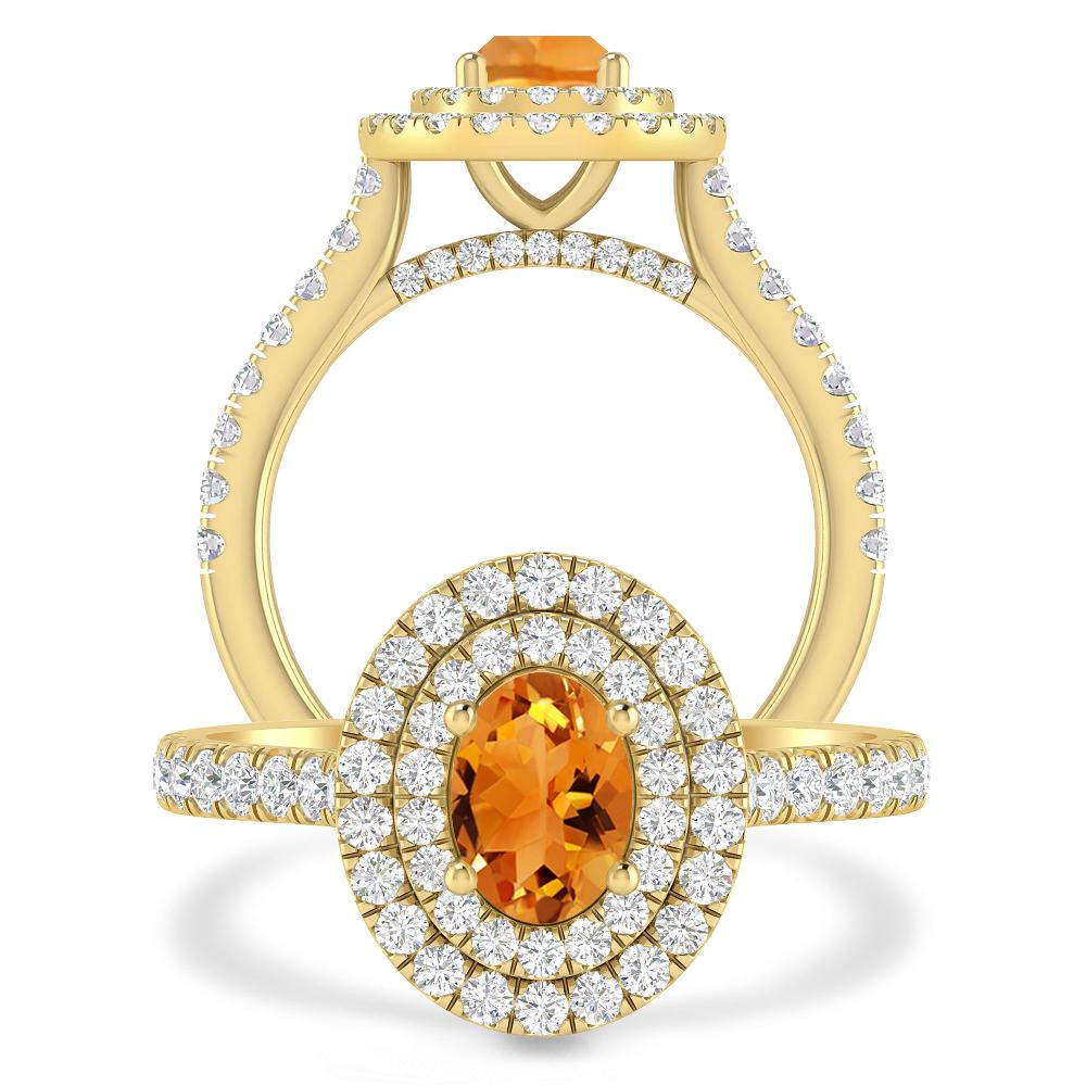 Yellow Gold - Citrine