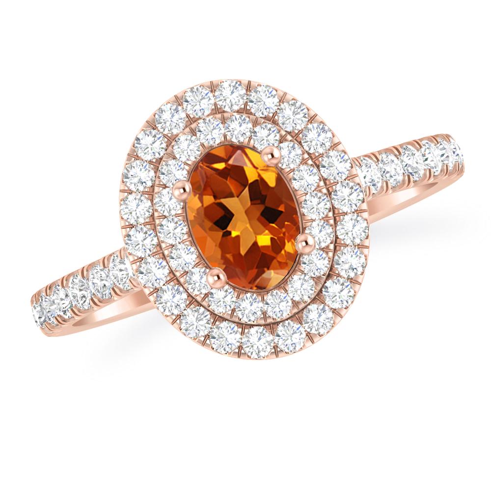 Rose Gold - Citrine