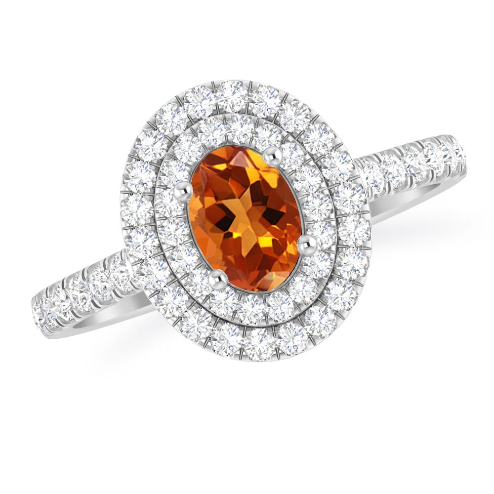 White Gold - Citrine