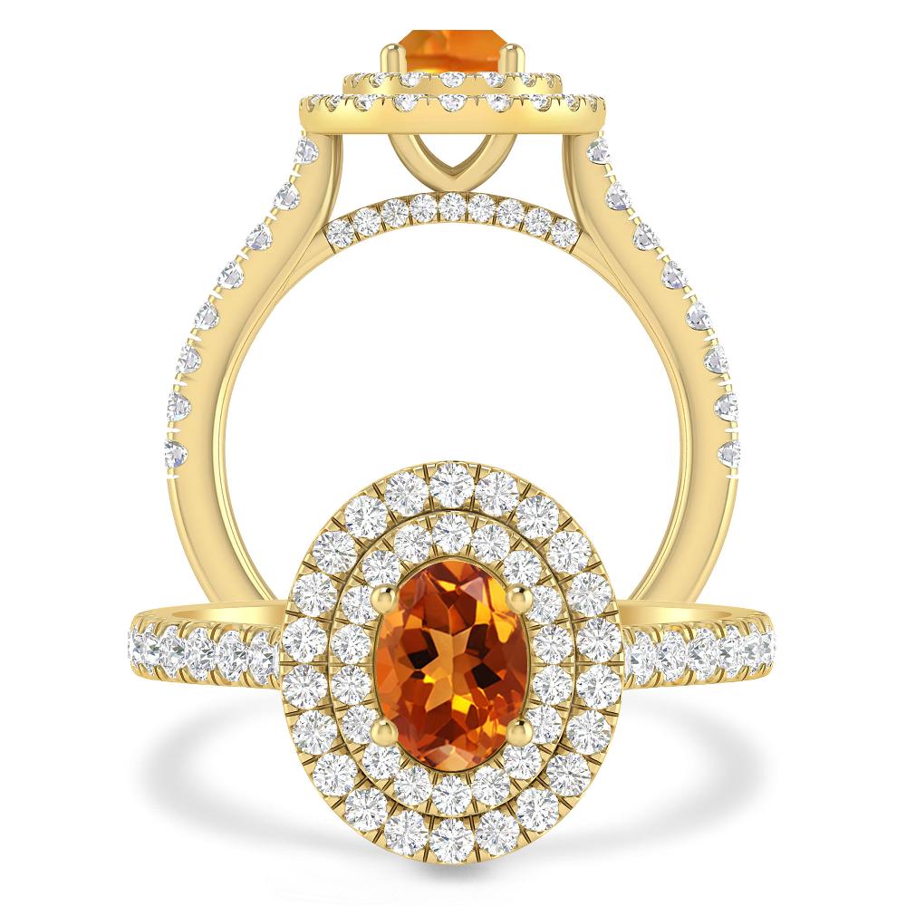 Yellow Gold - Citrine