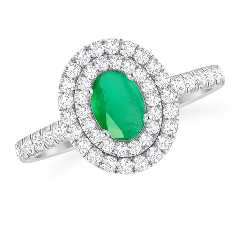 White Gold - Emerald