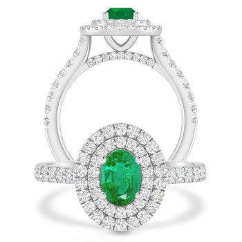 White Gold - Emerald