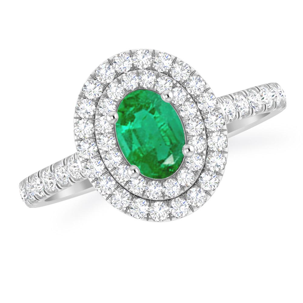 White Gold - Emerald