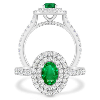 White Gold - Emerald