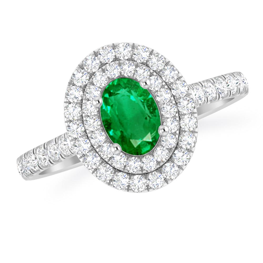 White Gold - Emerald