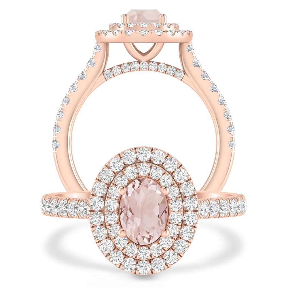 Rose Gold - Morganite