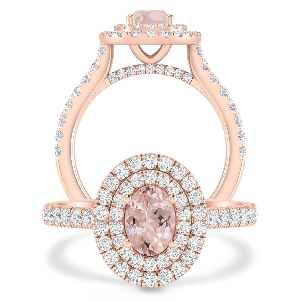 Rose Gold - Morganite