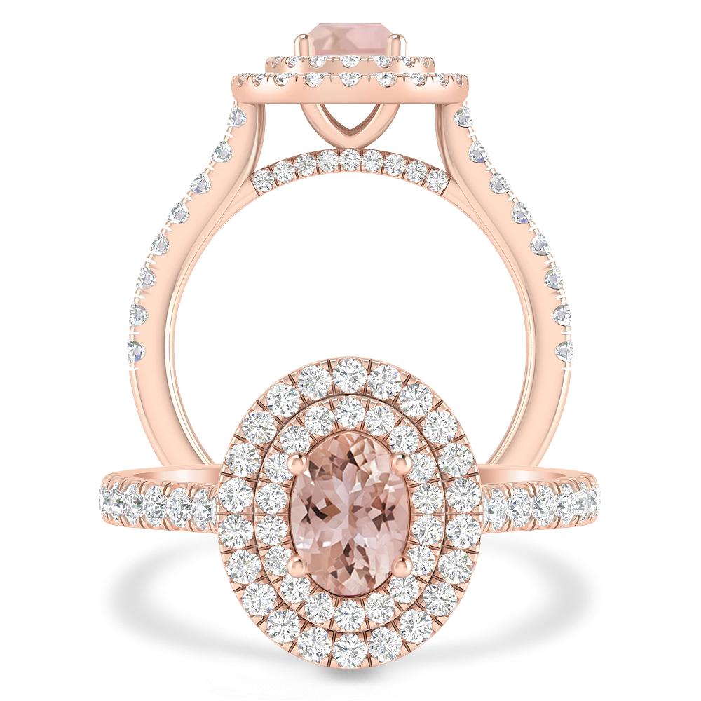 Rose Gold - Morganite