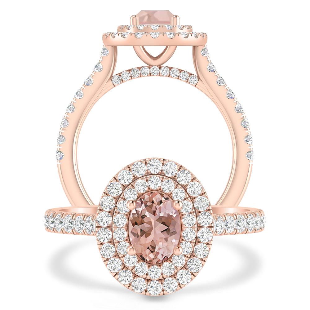 Rose Gold - Morganite